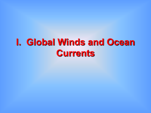 Ocean Currents and El Niño