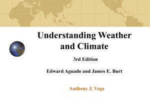 Understanding Weather and Climate Ch 8