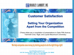 How to ensure Customer Satisfaction – Setting Your Company Apart