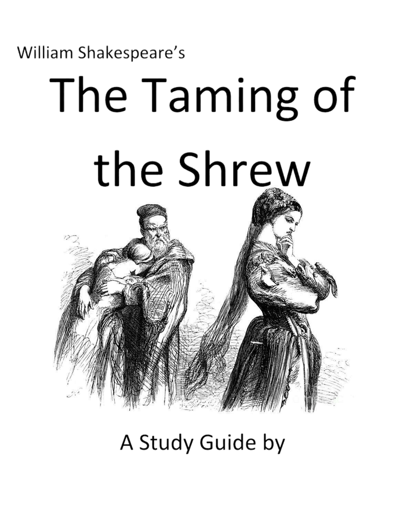 taming of the shrew study guide