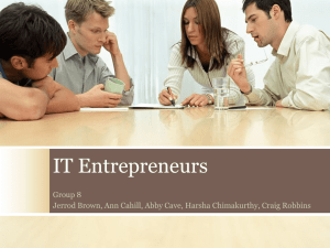 IT Entrepreneurs