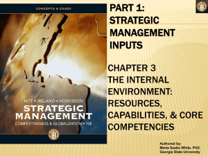 STRATEGIC MANAGEMENT