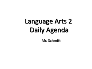 LA 2 Agenda_Schmitt - iBlog Teacher Websites