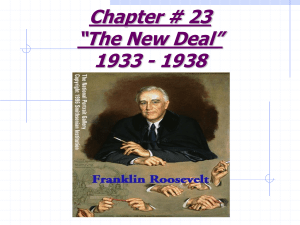The New Deal - Cobb Learning