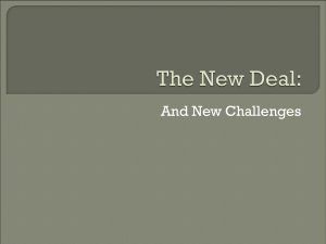 FDR and New Deal Changes Power Point