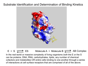 Biochemical Identification and Characterization of Enzyme/Protein