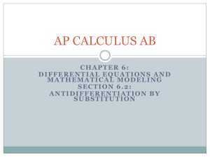 AP CALCULUS AB