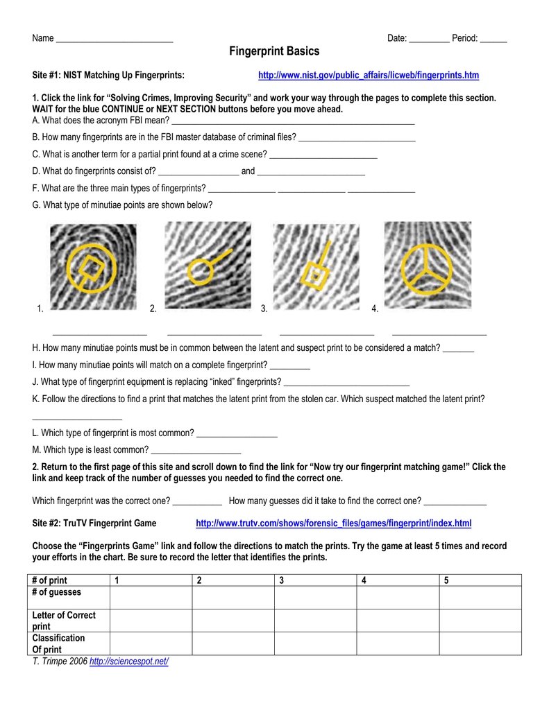 fingerprinting-worksheet-answers