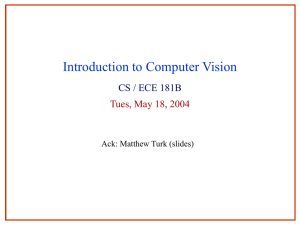 Intro to Computer Vision
