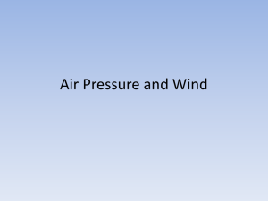 Air Pressure and Wind