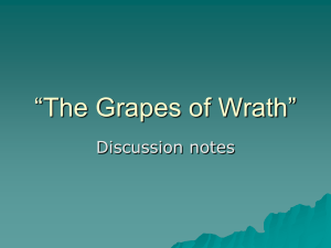 The Grapes of Wrath - Wayzata Public Schools