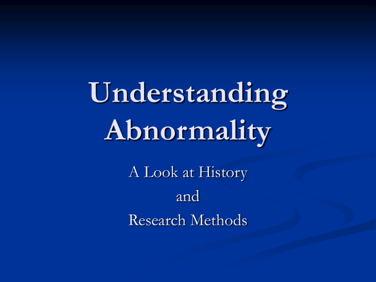 understanding-abnormality