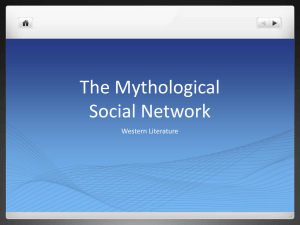 The Mythological Social Network