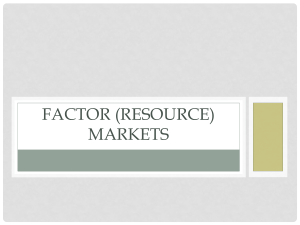 resource market