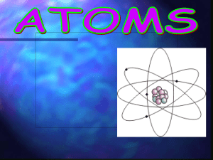 intro to atoms #2