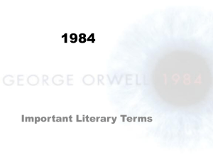 1984 Lit Terms