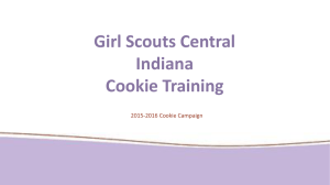 New this year - Girl Scouts of Central Indiana