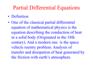 Partial Differential Equations