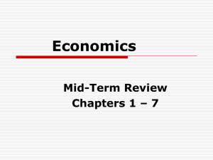 Econ Chapter 1