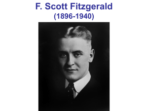 F. Scott Fitzgerald (18-19)