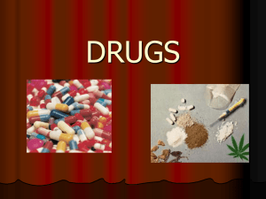 Intro to Drugs - World of Teaching