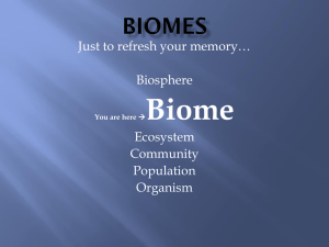 Biomes - Cobb Learning
