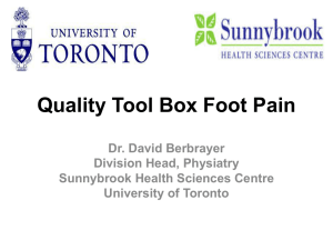 Quality Tool Box Foot Pain