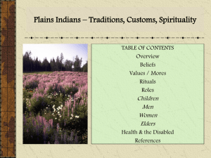 Native American Culture & Beliefs: Great Plains Tribes