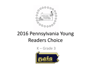 Pennsylvania Young Readers Choice