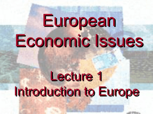 L1-An introduction to some European Economic comparative