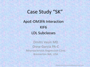 Case Study “OC” - Renal Remission & Hypertension Clinic