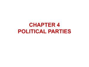 chapter 4 political parties