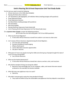 Unit 6 Study Guide (answers)