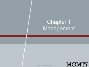 The Four Functions of Management