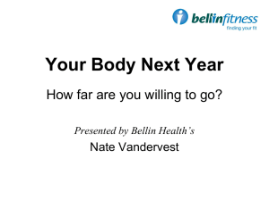 Your Body Next Year