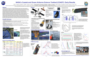NASA's Coastal and Ocean Airborne Science