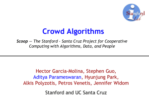Crowd Algorithms Talk