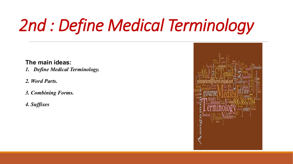 2nd-define-medical-terminology