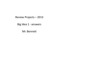 Big idea 1 - 2013 - Review answers