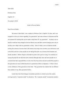 essay 3 - John Gallo