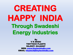 creating happy india
