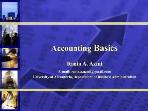 Accounting & Finance Basics