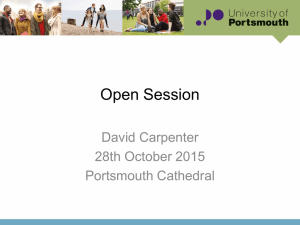 06_Open Session - Portsmouth Cathedral