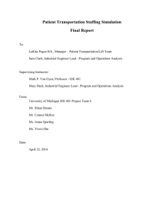 IOE 481 Final Report