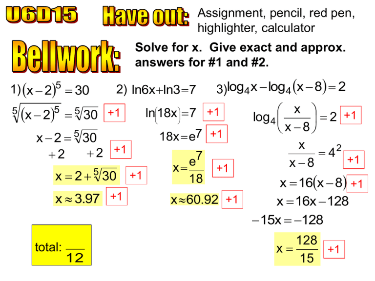 algebra 2 assignment simplify
