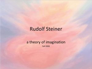 Rudolf Steiner - Dallas Area Network for Teaching and Education