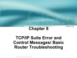 CCNA 1 Module 11 TCP/IP Transport and Application