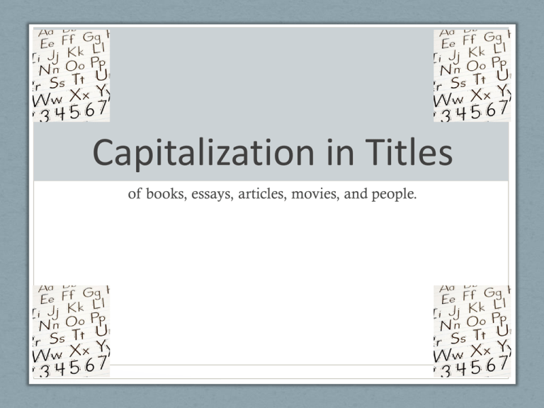 capitalization-in-titles