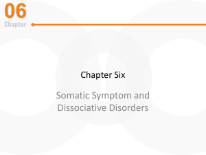 Figure 6-2 Multipath Model for Somatic Symptom Disorders