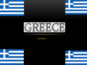 GREECE by Maddie